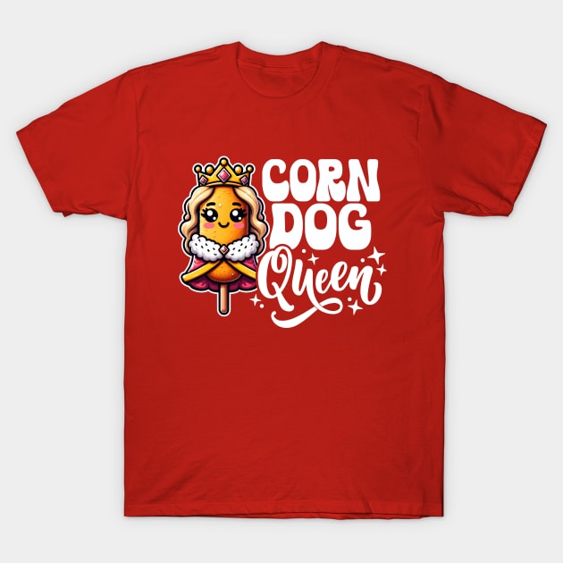 Corn Dog Queen Corn Dog TShirt TeePublic